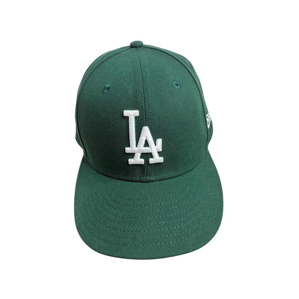 New Era Los Angeles Dodgers 59Fifty Green Fitted Hat Cap Logo